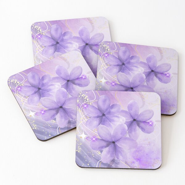 Item preview, Purple flowers designed and sold by RIYASHstore.