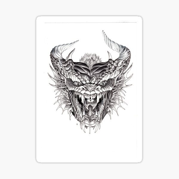 Item preview, Red Dragon S/W-Version designed and sold by CDWArtworks.