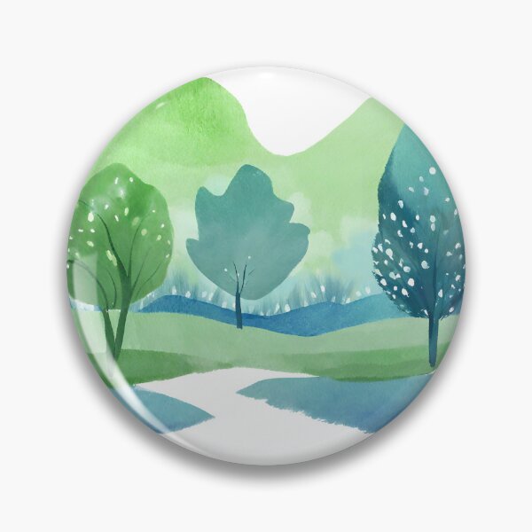 Item preview, watercolor landscape designed and sold by rinamg.