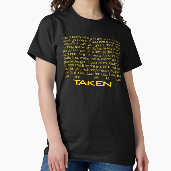 Item preview, Taken - I Will Find You designed and sold by AspectsOfDreams.