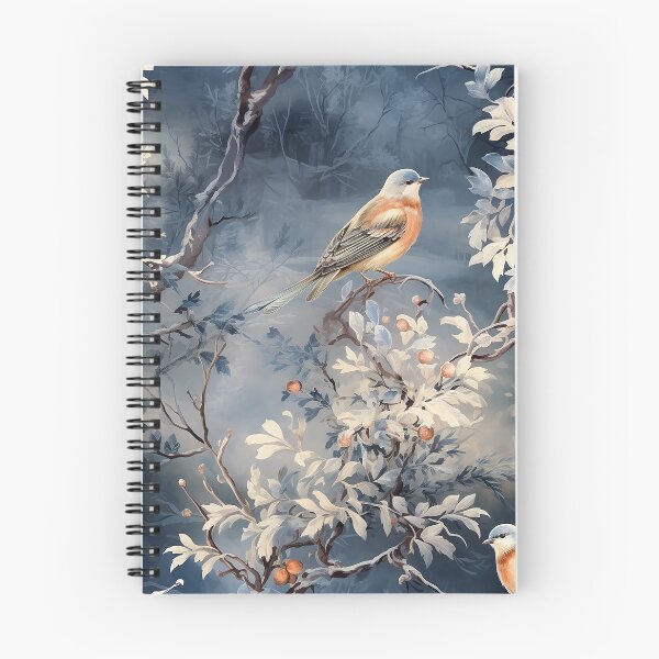 Item preview, Winter Birds and Berries designed and sold by Immarcescible.