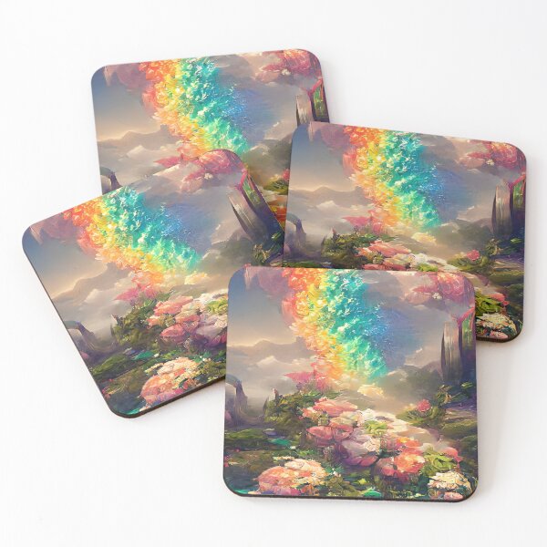 Item preview, Rainbow Flower Path designed and sold by AceOfTowers.