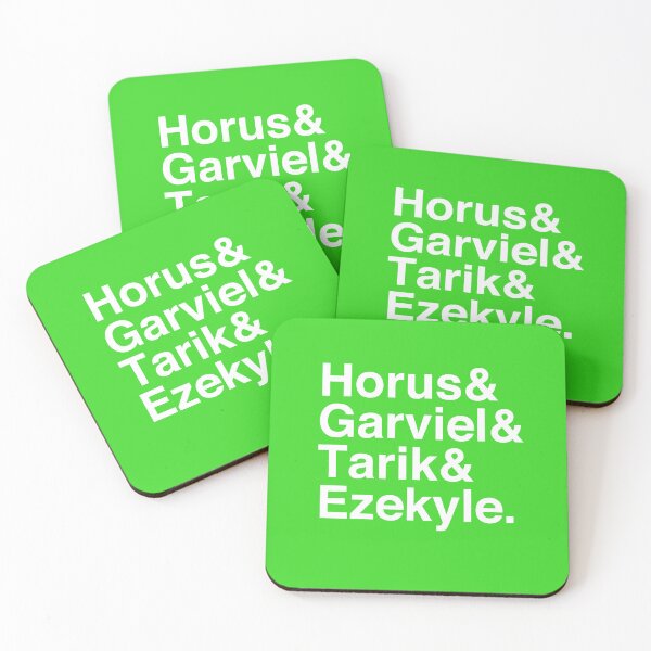 Item preview, Horus & Garviel & Tarik & Ezekyle designed and sold by miramanga.