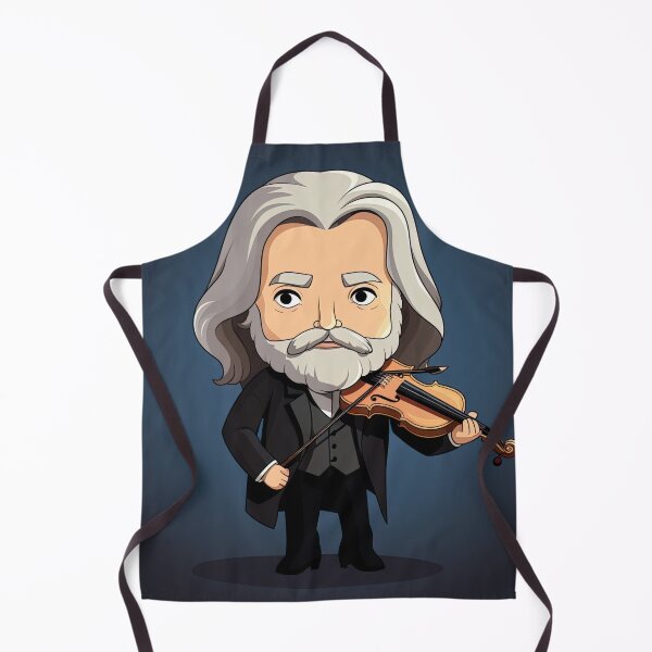 Aperçu de l'œuvre Johannes Brahms | style mignon créée et vendue par ComicsFactory.