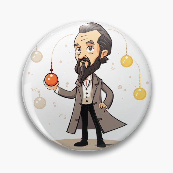 Item preview, Johannes Kepler | cute style designed and sold by ComicsFactory.