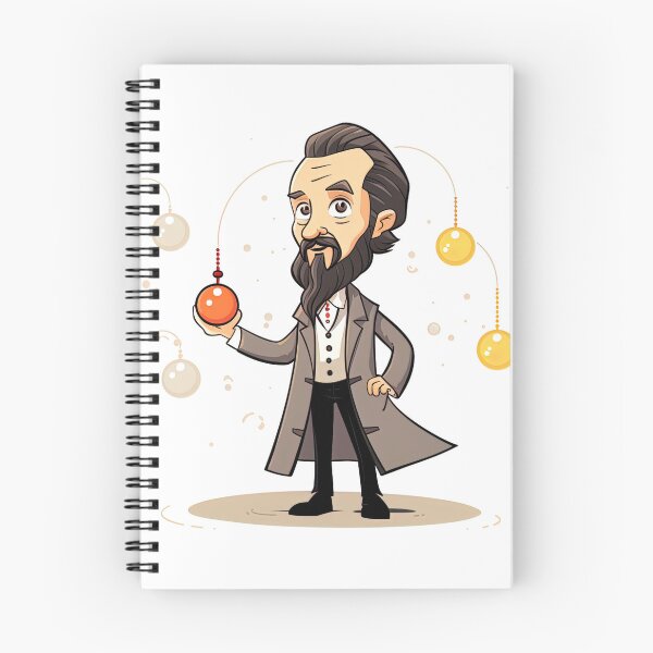 Item preview, Johannes Kepler | cute style designed and sold by ComicsFactory.
