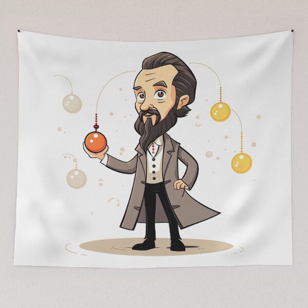Item preview, Johannes Kepler | cute style designed and sold by ComicsFactory.
