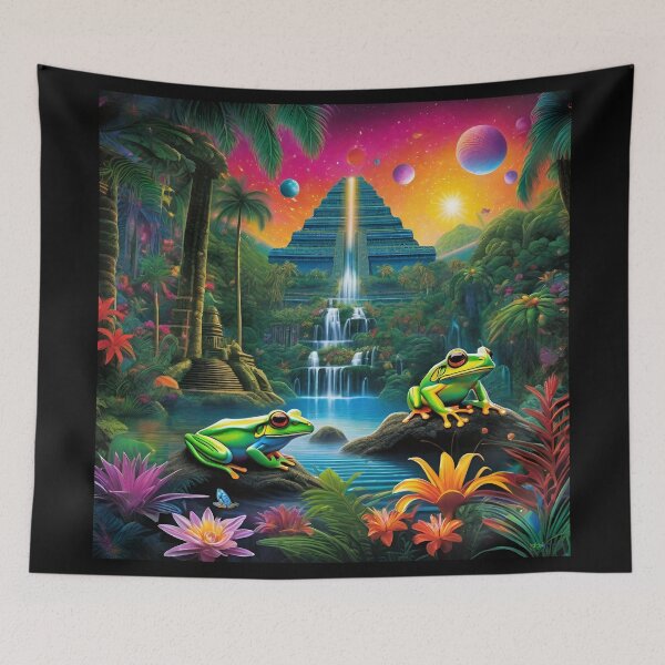 Item preview, Trippy Alien Worlds – Jungle Rave 150 designed and sold by Benito Del Ray.
