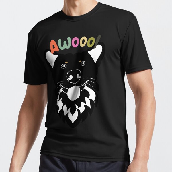 Item preview, THE AWOOO! POMERANIAN DOG EDITION designed and sold by HiDesignsShop.