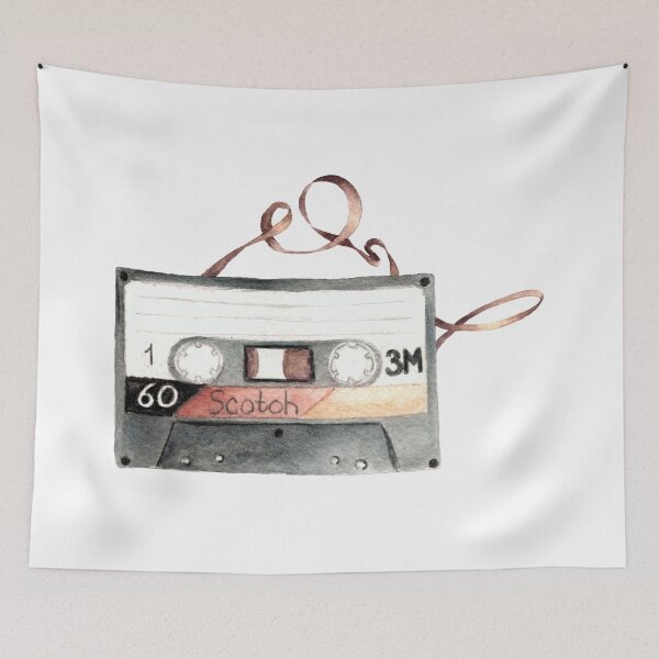 Item preview, casette 90s 80s retro tape designed and sold by PineLemon.