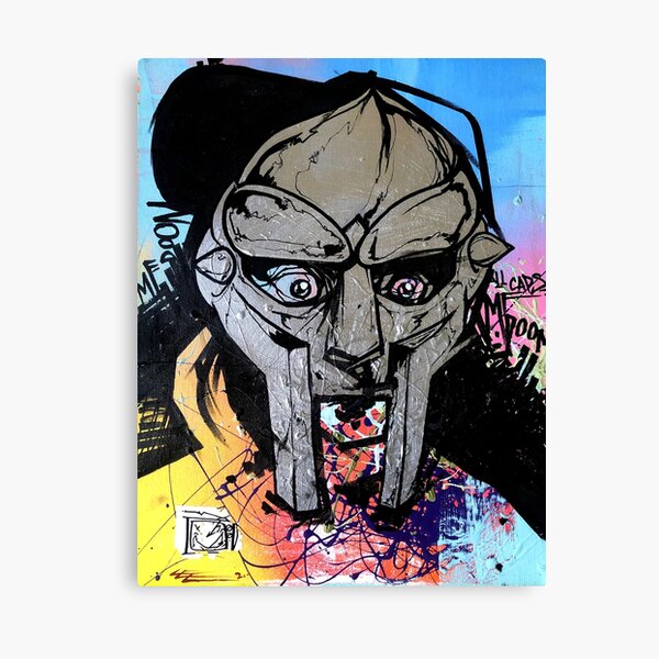 Doomsday By MF Doom Lyrics Print Can - Canvas Art Print