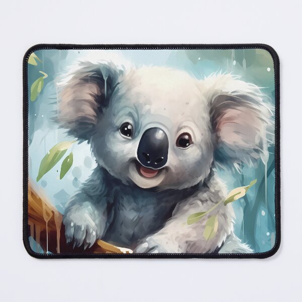 Item preview, Adorable Happy Cute Koala Bear in the Treetops designed and sold by CGSGraphics.