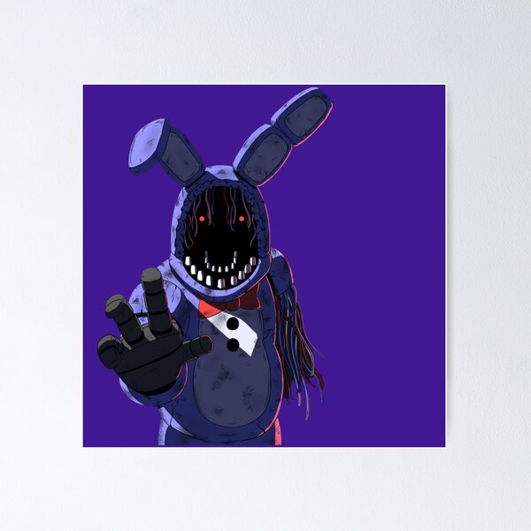 Shadow Bonnie Poster for Sale by MadArtiistXIII