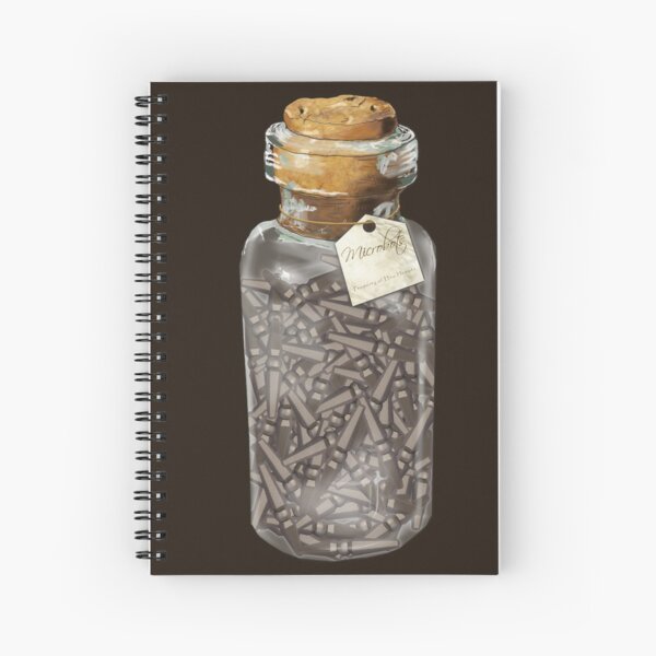 Spare microbots Spiral Notebook