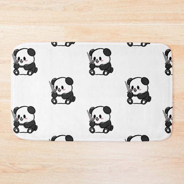 Item preview, A Cute Panda with a Knife designed and sold by RealmCrafter.