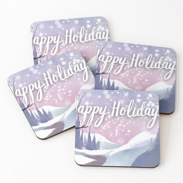 Item preview, Winter Watercolor Holiday Card designed and sold by rinamg.