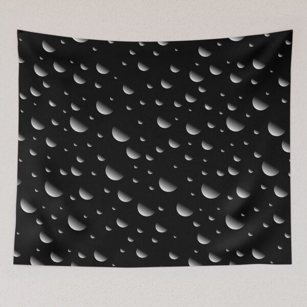 Item preview, White raindrops designed and sold by YayArtbrand.
