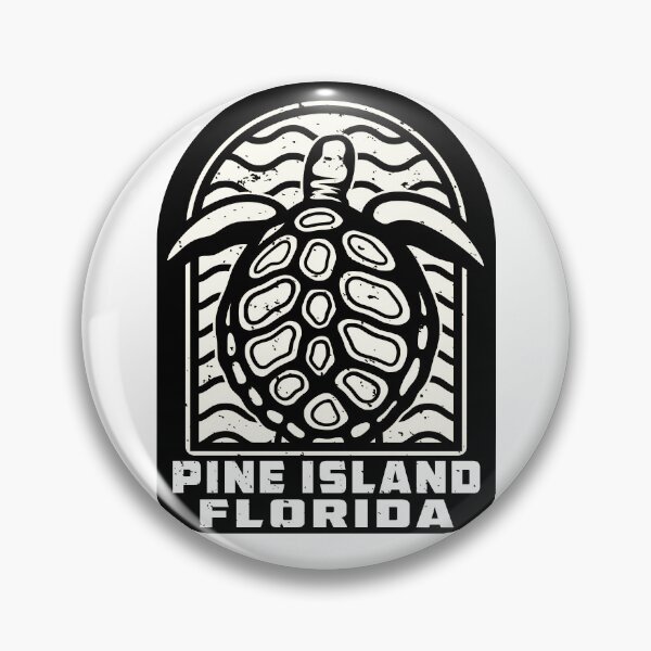Item preview, Pine Island Beach Florida Sea Turtle designed and sold by DESTINATIONS DECAL DOS.