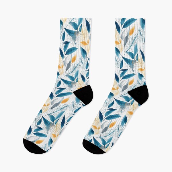 Item preview, Blue and Gold Feather Design designed and sold by j-tippens-art.