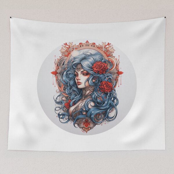 Item preview, Neo traditional Strength designed and sold by MendaciousMina.