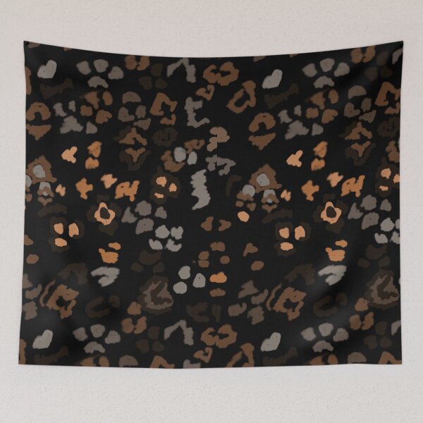 Item preview, Cute animal pattern 1 black Leopard print designed and sold by Artonmytee.