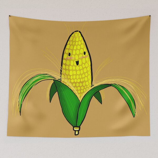 Item preview, Happy Corn on the Cob designed and sold by UnhamperedArt.