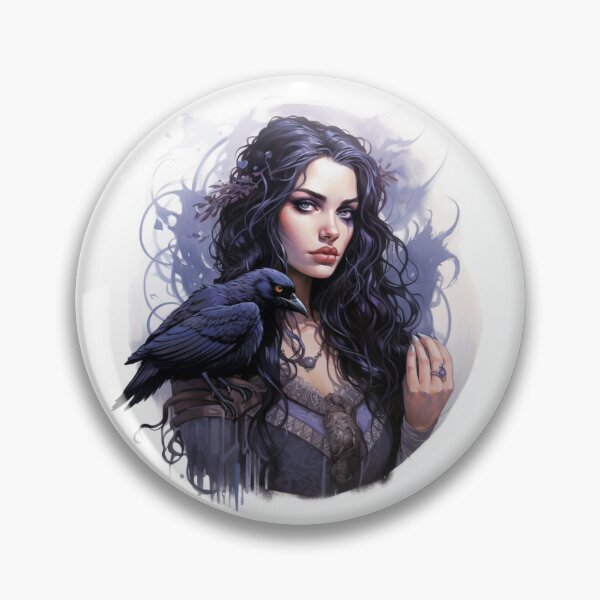 Item preview, Neo traditional Raven designed and sold by MendaciousMina.