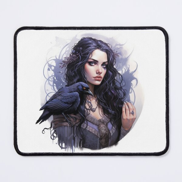 Item preview, Neo traditional Raven designed and sold by MendaciousMina.
