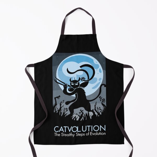 Item preview, Catvolution The Stealthy Steps of Evolution designed and sold by DrawHandArt.