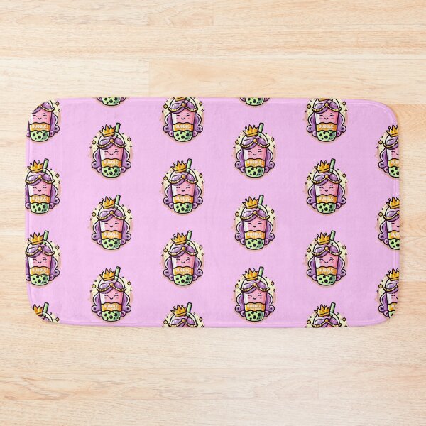 Item preview, Funny Bubble Princess Boba Tea Kawaii Cartoon Girl designed and sold by SubtleSplit.