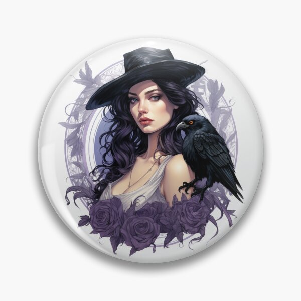 Item preview, Neo traditional Raven designed and sold by MendaciousMina.
