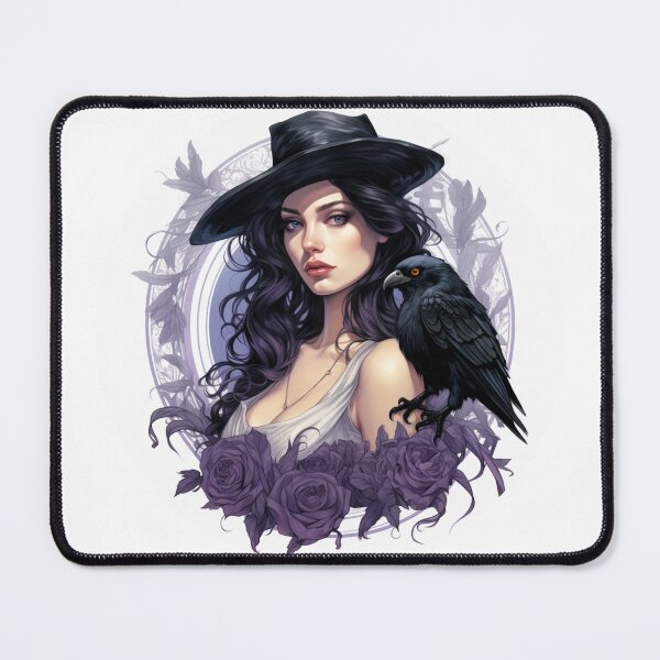 Item preview, Neo traditional Raven designed and sold by MendaciousMina.
