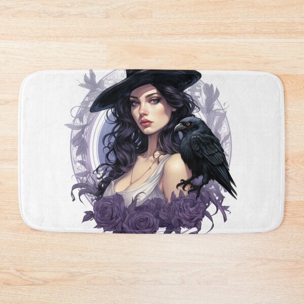 Item preview, Neo traditional Raven designed and sold by MendaciousMina.