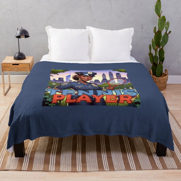 Item preview, Police Tennis Player designed and sold by 4TeeToo.