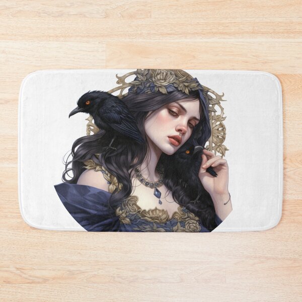 Item preview, Neo traditional Raven designed and sold by MendaciousMina.