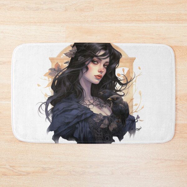 Item preview, Neo traditional Raven designed and sold by MendaciousMina.