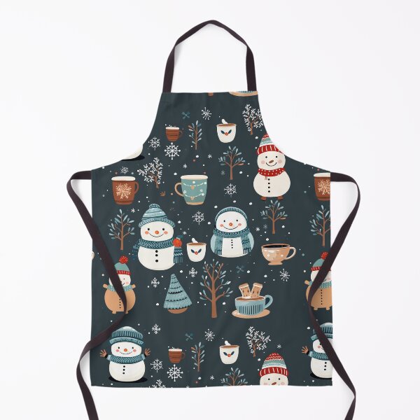 Item preview, Adorable snowmen in a snowy designed and sold by GirlGlowGraphic.