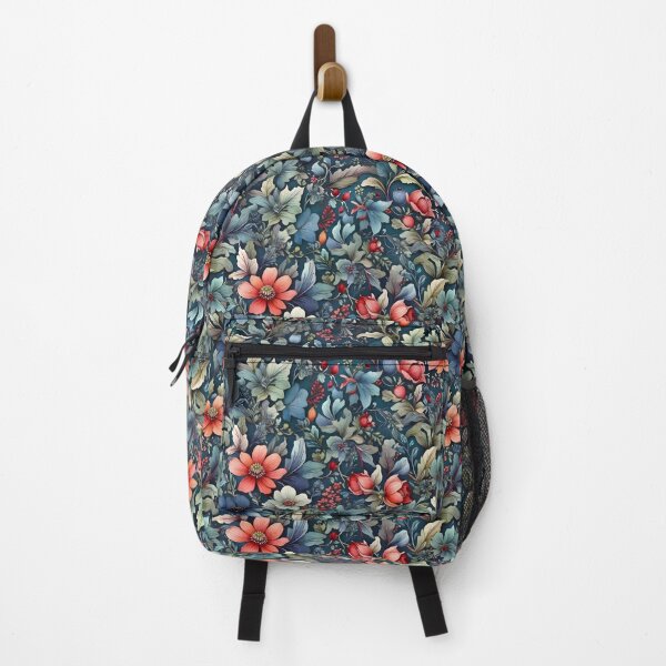 Item preview, Watercolor Winter Wildflowers Pattern designed and sold by Patternliss.