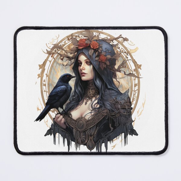 Item preview, Neo traditional Raven designed and sold by MendaciousMina.