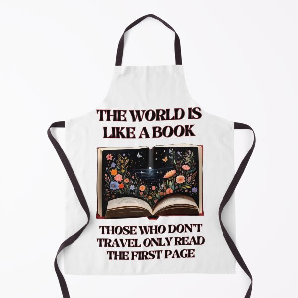 Item preview, The World Is Like a Book designed and sold by Art Intelligence.