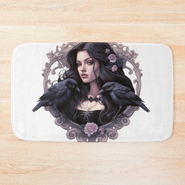 Item preview, Neo traditional Raven designed and sold by MendaciousMina.