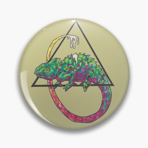 Artikelvorschau, Chamaeleon in a triangle entworfen und verkauft von MindFuse.