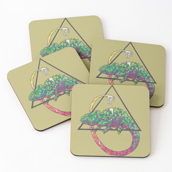 Item preview, Chamaeleon in a triangle designed and sold by MindFuse.