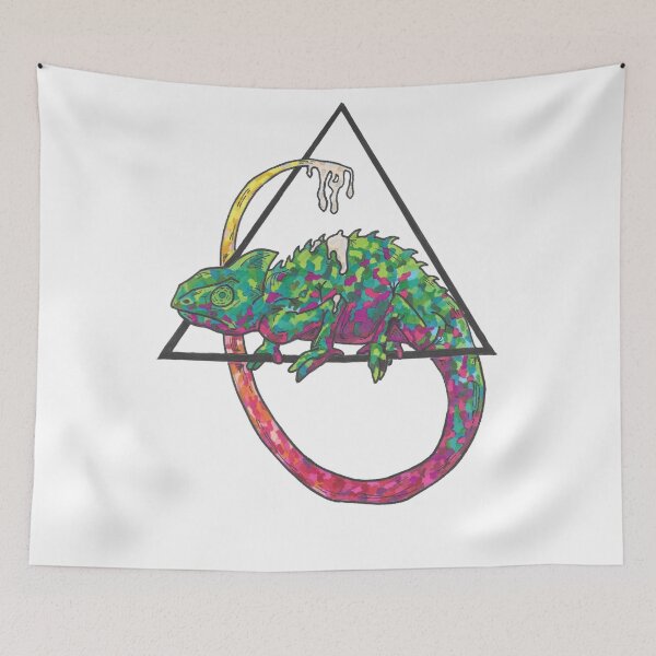 Item preview, Chamaeleon in a triangle designed and sold by MindFuse.