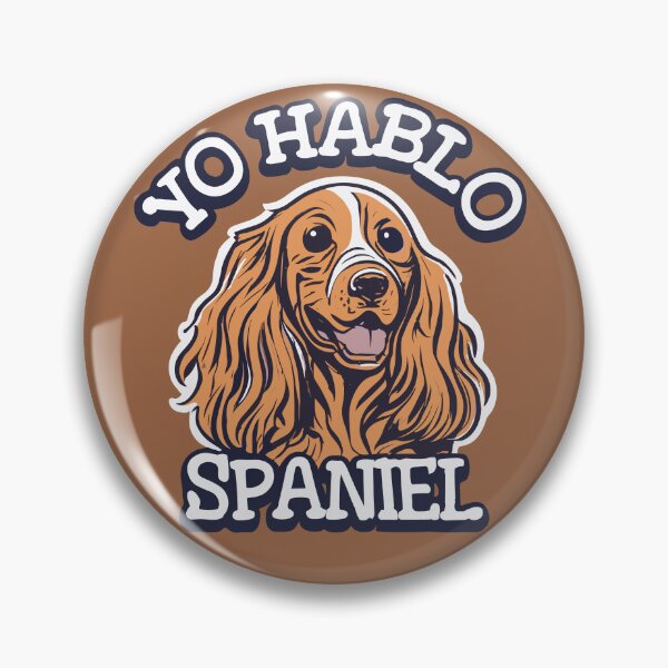 Artikelvorschau, Lustiger spanischer Cocker Spaniel Yo Hablo Spaniel entworfen und verkauft von SubtleSplit.