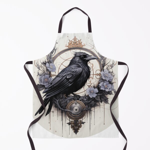 Item preview, Neo traditional Raven designed and sold by MendaciousMina.