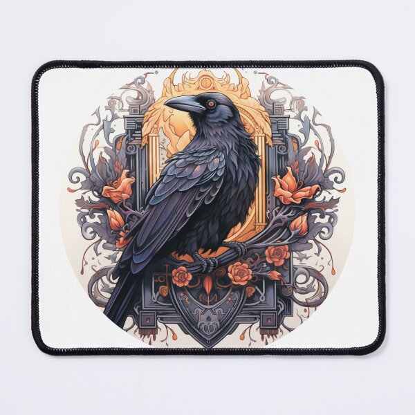 Item preview, Neo traditional Raven designed and sold by MendaciousMina.