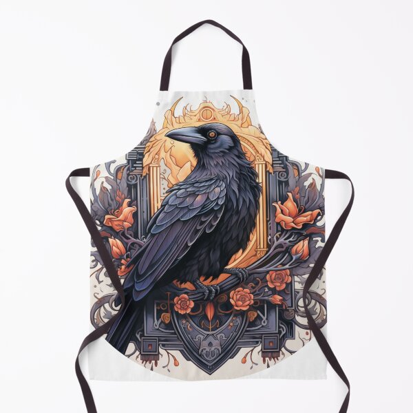 Item preview, Neo traditional Raven designed and sold by MendaciousMina.