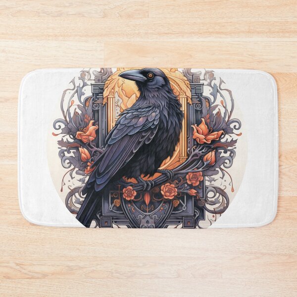 Item preview, Neo traditional Raven designed and sold by MendaciousMina.