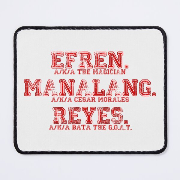 Item preview, EFREN THE MAGICIAN MANALANG CESAR MORALES BATA THE GOAT REYES designed and sold by CRINGEWORTHY TEES.